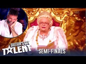 Queen Elizabeth On BGT Delivers a SMACKDOWN To The Judges! | Britain's Got Talent 2019