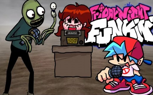 （更新新内容）Friday Night Funkin' - V.S. Salad Fingers FULL WEEK _NEW UPDATE_ _Demo