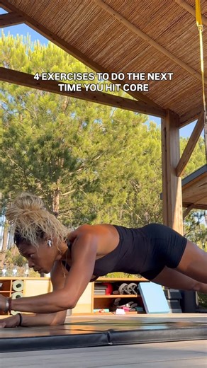The POWERHOUSE is everything. If you need a good core finisher I got uuu🤞🏽 2-3 rounds ❤️‍🔥 8ea forearm plank sand bag push and pull ❤️‍🔥 8ea high plank same side knee taps ❤️‍🔥 4x reverse plank hip lifts ❤️‍🔥 4ea rev plank leg lifts #coreworkout #absworkout #pilatesworkout #matpilates #corestrength #beginnerworkout #workoutroutine #gymtips | Sweat Mogul Fitness