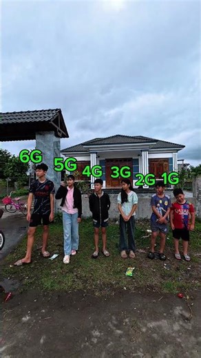 Tốc Độ Mạng 1G,2G,3G,4G,5G,6G.. ! #shorts