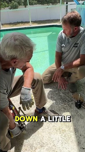 Palm Harbor Pool Deck Stabilized with Foam Before It Failed Completely 727-537-6025 🌴