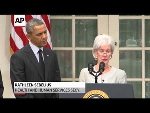 Obama: Sebelius Led HHS in Historic Times