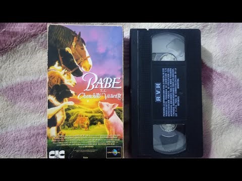 Opening VHS Babe (Argentina, AVH 1997) Universal