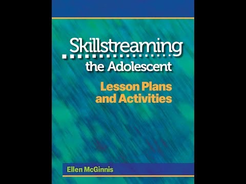 Research Press Skillstreaming the Adolescent: Lesson Plans and Activities Book Trailer