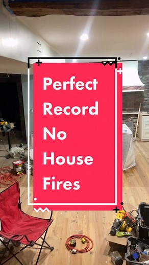 Perfect record, no house fires yet #theforgehouse #renovation #remodel #oldhouse #electrician #homeinspector #homeinspection #inspectorajreact #pa #wiring #wago #diy #advice #learnontiktok #oldhousetiktok #contractor