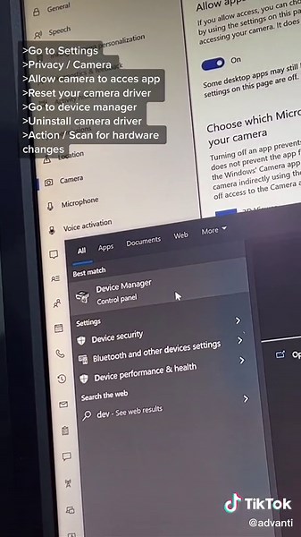 Troubleshooting Laptop Camera Issues