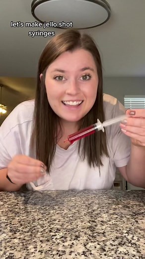 Halloween Jello Shot Syringes
