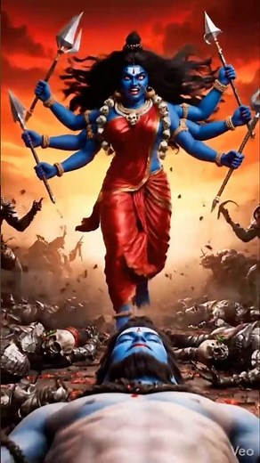 Maa Kali divine and destruction #power #viralvideo #maakali #kali #mahakali #navratri #shortsfeed