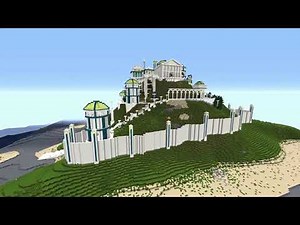 I BUILT MOUNT OLYMPUS IN MINECRAFT!