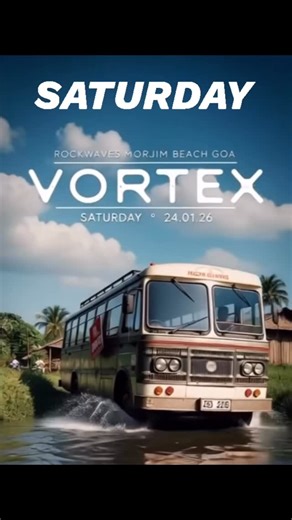 Vortex Goa | 🌀 VORTEX this Saturday 🌀 Welcome back to our crafty techno vortex factory. Captain Vortex is holding the course for a smooth landing at... | Instagram