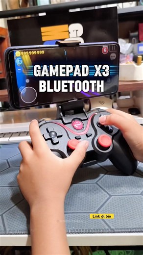 Gamepad X3 Bluetooth android. Main game di hp jadi nyaman #gamepadx3 #gamepadbluetooth