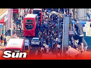 London Black Lives Matter protest over justice for George Floyd