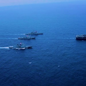 U.S. Navy Carrier Strike Group in Action! #usnavy #usmarines #aircraftcarrier #usarmy #usmilitary #NATO #usmc | BBM BBF