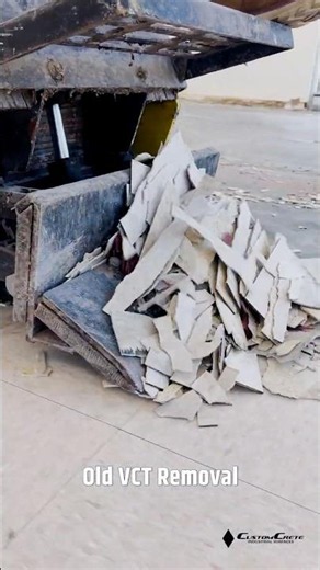 Removing years of tile and glue