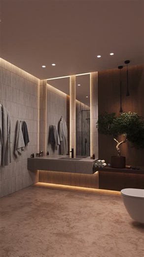 Verona Home | Design & Build 🛠️✨ on Instagram: "From single wall to entire house! … #wallpanels #wall #customfurniture #interiordesign #designer #modernhome #tvunit #miamidesign #perfect #construction #remodeling #home #diy #hiddendoor #3ddesign #3drender #customwork #millwork #cabinetry #renovation #homeimprovement #bathroom #kitchen #hiddendoor"