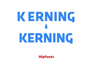 What Is Spacing and Kerning and Why They Are Crucial To Typography | HipFonts