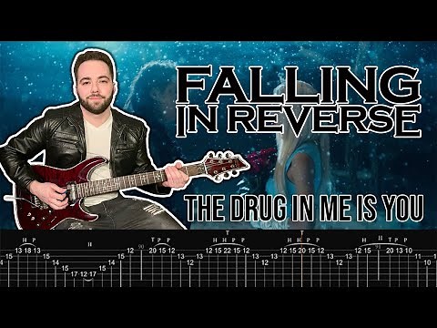 Falling In Reverse | The Drug In Me Is You | GUITAR COVER + Screen Tabs