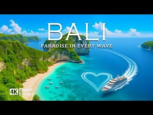 Bali 4K – Explore Tropical Island Paradise & Tranquil Beaches With Deep House Chill 🎵