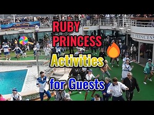 Ruby Princess Activities for Guests