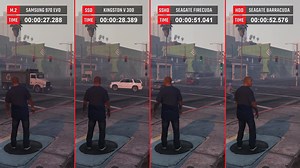 不同硬盘速度差距有多大？m2 nvme VS SSD VS SSHD VS HDD，四款硬盘在多款游戏中加载时长测评比较