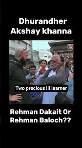 Dhurandhar: The Gangster Who Inspired Bollywood | Rehman dakait | Two precious lil learner #shorts