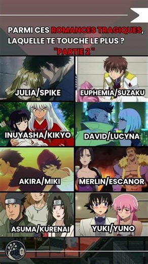 Broken Hearts and Cruel Fates: Which Tragic Romance Affected You the Most? (Part 2)