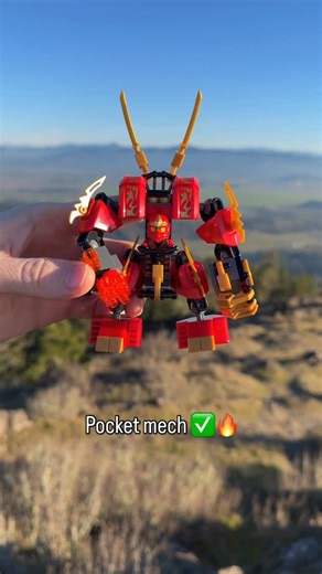 Firebird Bricks on Instagram: "Way better than just a pocket fig… #LEGO #ninjago #legos #mech"