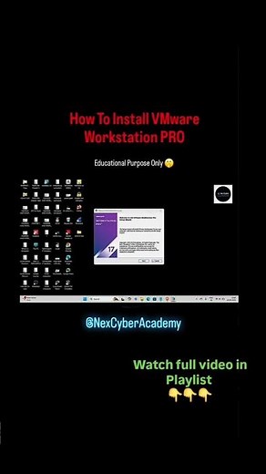 Installing VMware on Windows 💻 | Beginner Guide #nexcyberacademy #ethicalhacking #windowsserver2019