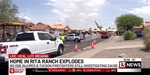 Tucson Fire investigating house explosion
