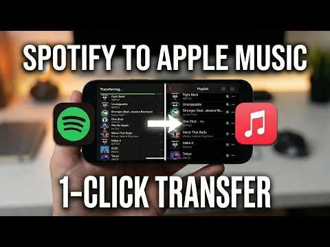 How to Transfer Playlists from Spotify to Apple Music (Free & Fast 2026)
