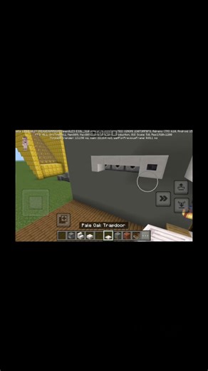 Working air conditioner 🍃 #minecraft #viral #ac#build#cold