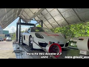 Porsche 981 Boxster 2.7 Track Performance Optimized with ECU + TCU TUNING.