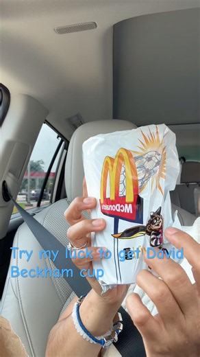Try my luck today to find David Beckham fifa World Cup from McDonald.🤣🤣 #worldcuprebels #mcdonalds
