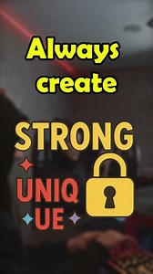 Cybersecurity Tip #7: Use Strong & Unique Passwords for Every Account! 🔐 | Online Security Tips
