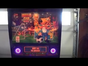 WORLD CUP SOCCER PINBALL MACHINE - BY BALLY 1994