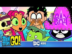 Teen Titans Go! | Crazy Day At The Titans Tower | @dckids