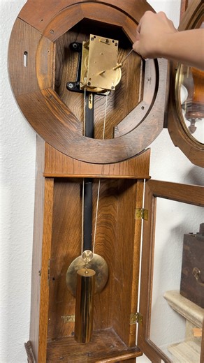 Assembling and Testing 1976 Seth Thomas Regulator Clock Movement ST61 #clock #antiqueclock #clocks #wallclock #seththomas #collection #clockwork #clockmaker #dongho #donghoco #reelsvideoシ #reels #reelsfacebook #short #shortsreels | TN24H - Clocks & Watches