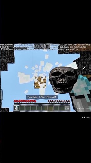 most easy clutch in minecraft in 5second😂🤣🤣 #minecraft #ytstudioes #like #creatorpack#clutch