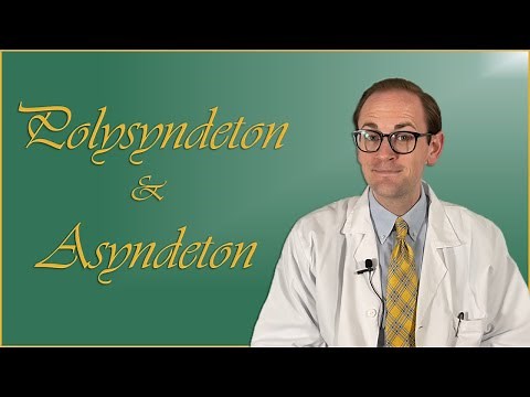Polysyndeton vs. Asyndeton | The Quintilian Institute of Words about Words