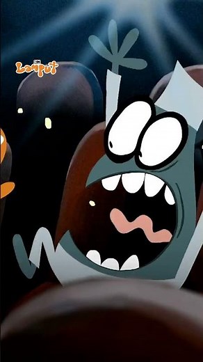 🎃 Shhhh! It's not even the good part yet 🎥🍿👻 #CartoonNetworkAsia #Lamput #Halloween