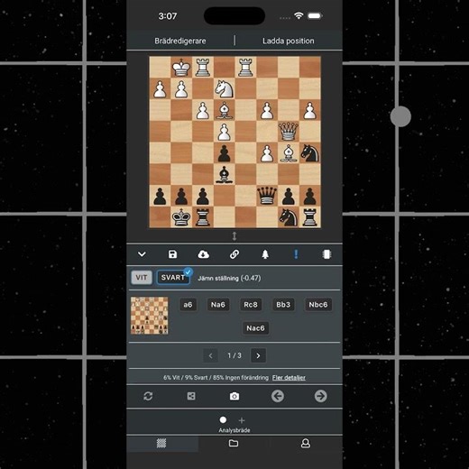 Schack - Analysbräde | MOBIL APP