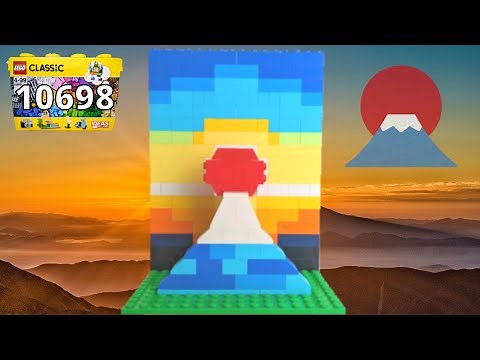 LEGO 10698: Mt.Fuji (sunrise) [Tutorial]