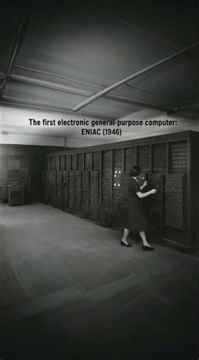 The 1st Computer in World. ENIAC 1946