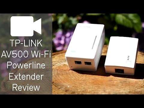 TP-LINK AV500 WiFi Powerline Extender Review
