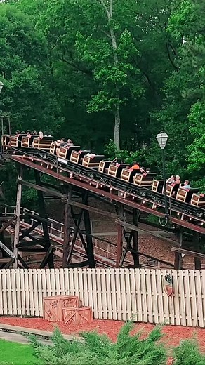 Dahlonega Mine Train coursing through its first section #sixflagsovergeorgia #sixflags #sfog #amusementpark #themepark #dahlonegaminetrain #arrowdynamics #arrowminetrain #dahlonega #minetrain #kiddiecoaster #familycoaster #hybridcoaster #rollercoaster #coasters #offride #openingdayattraction #austellgeorgia #austellga #austell #atlantageorgia #atlantaga #atlanta #atl #georgia #ga #visitatlanta #visitgeorgia #thoosie #doctordahlonegachiropractor | Thoosie Views