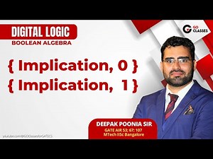 Set { Implication, 0 } is Functional Complete | Functional Completeness | Digital Logic | GO Classes