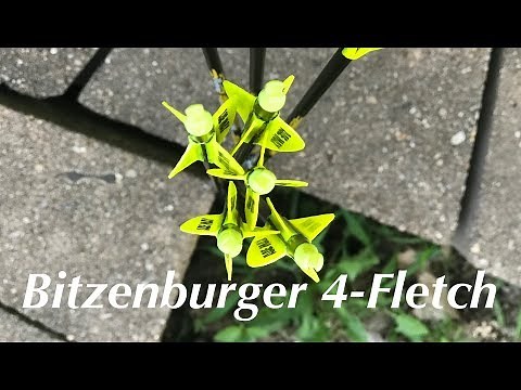 How to 4-Fletch on a Bitzenburger (step by step)