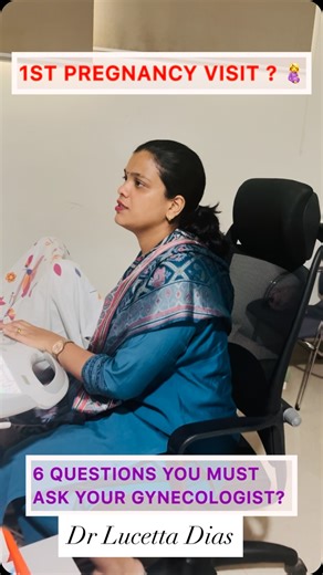 1st Pregnancy Visit? Here are 6 MUST-ASK Questions! 👇💛 1️⃣ “What medicines do I need?” Folic acid is a must. Your doctor may add progesterone based on your needs. 2️⃣ “What foods & activities should I avoid?” 🚫 No alcohol, smoking, raw/undercooked foods, unpasteurised milk, or heavy workouts. Limit caffeine & junk. 3️⃣ “Any complications I should be aware of?”❗ Early screening for BP issues, thyroid, GDM and more ensures a safer pregnancy. 4️⃣ “What warning signs should I never ignore?” ⚠️ Se