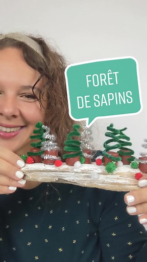 Créer une forêt de sapins pour Noël facilement