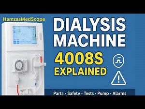 Dialysis Machine |4008S | Parts, Safety Features, Pump & Alarms #dialysismachine #medical #renalcare